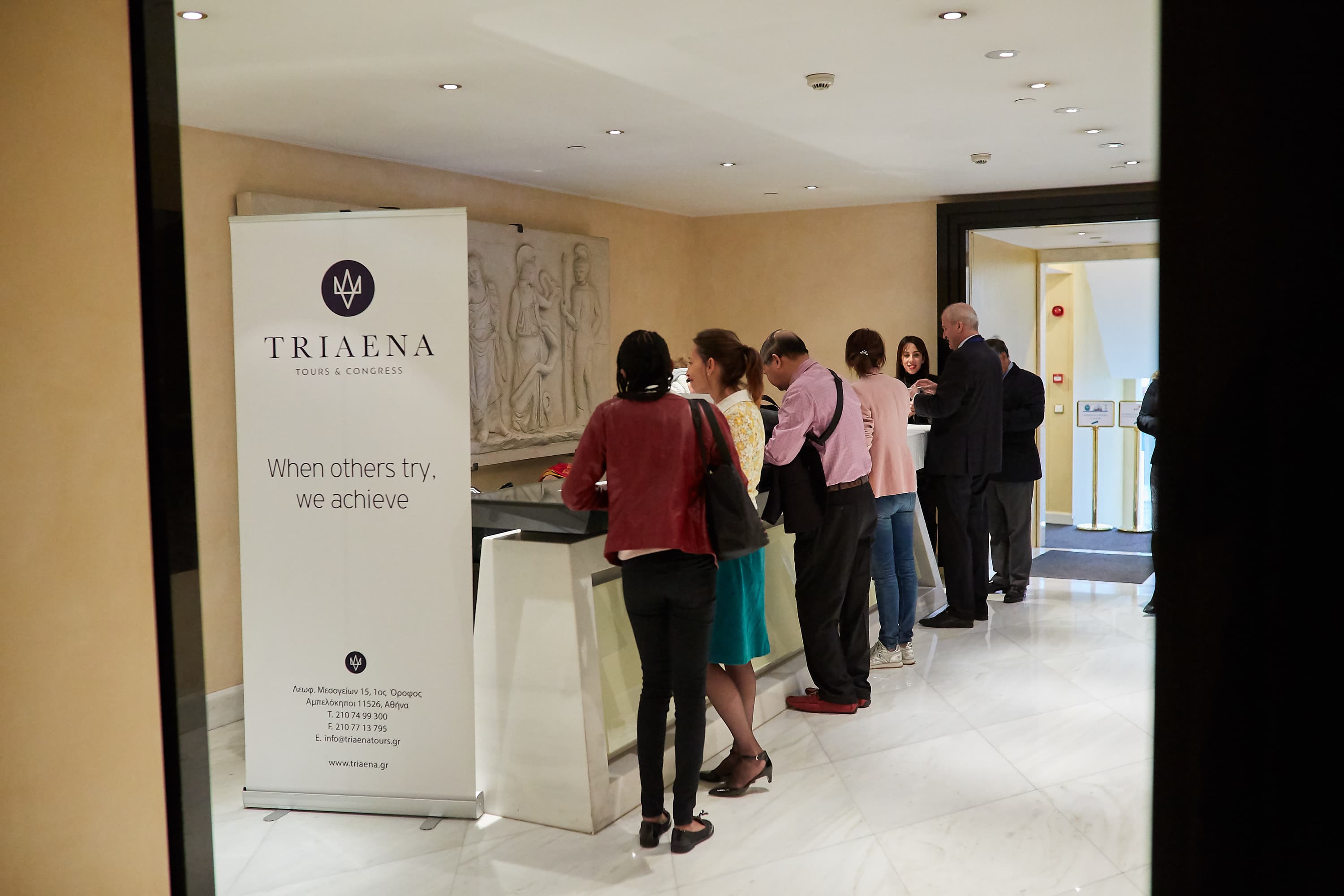 Conference exhibit booth